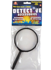 DETECTIVE MAGNIFYING GLASS Cop Costume Prop Sherlock Holmes Science Toy Police
