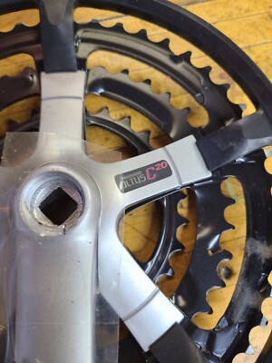 SHIMANO ALTUS FC-CT20 C20 CRANKSET 170mm CHAINGUARD 28T 38T