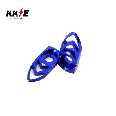 KKE Rear Axle Blocks Chain Adjuster Fit E-Ride Pro-SS 2.0 2024 Blue