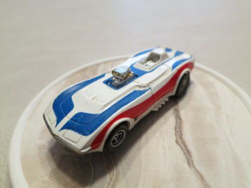 AFX AURORA HO CHEVY CORVETTE FUNNY CAR DRAGSTER VINTAGE RUNNING CHASSIS