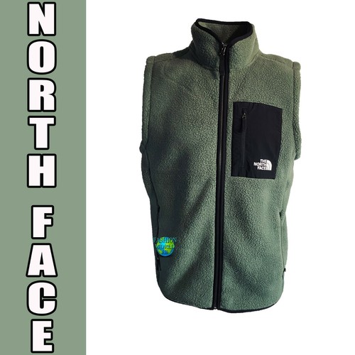 NORTH PEAK SHERPA FLEECE VEST THYME 