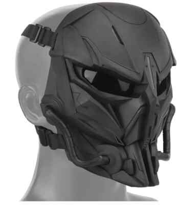 Airsoft Full Face Mask Chastener II Paintball, Halloween, Cosplay Costume Safety