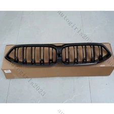 For BMW G14 G15 G16 840i M850i LCI 2023-UP Front Kidney Grilel Black Dual Slats