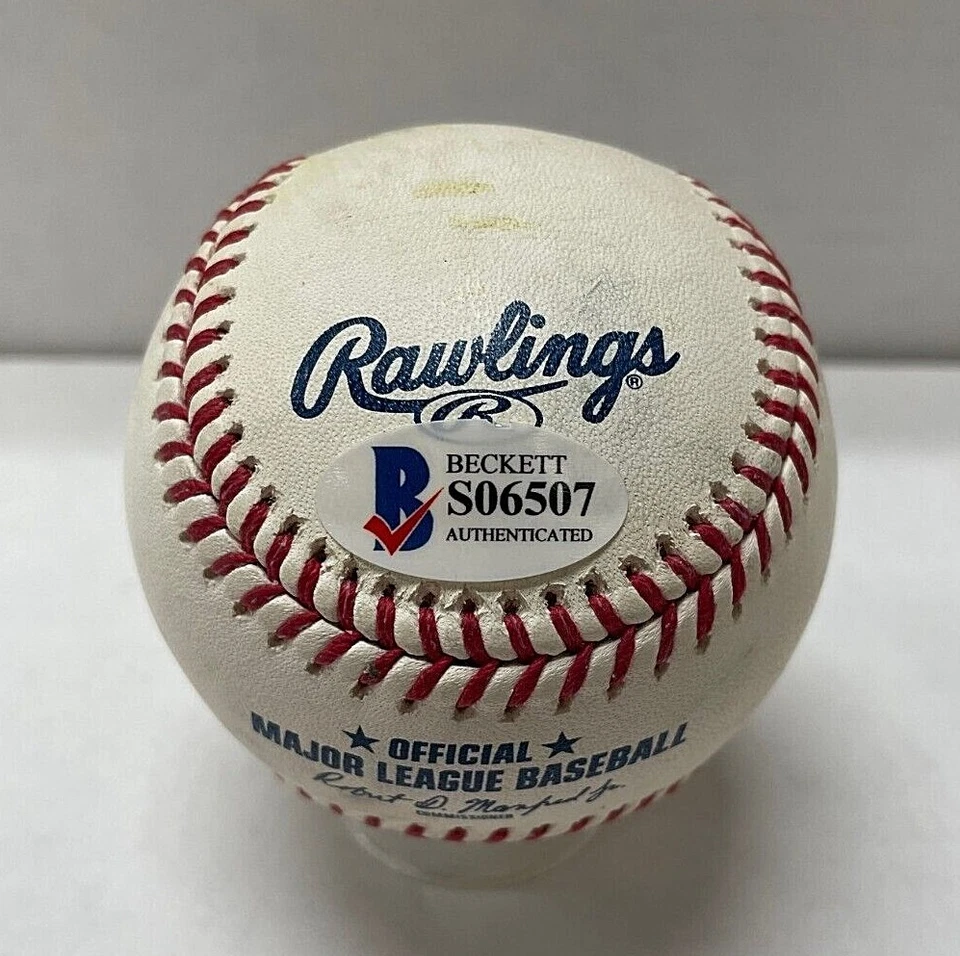 Официальная бейсбольная карточка с автографом Джонатана Шопа из Beckett BAS MLB S06507 - Изображение 2 из 3