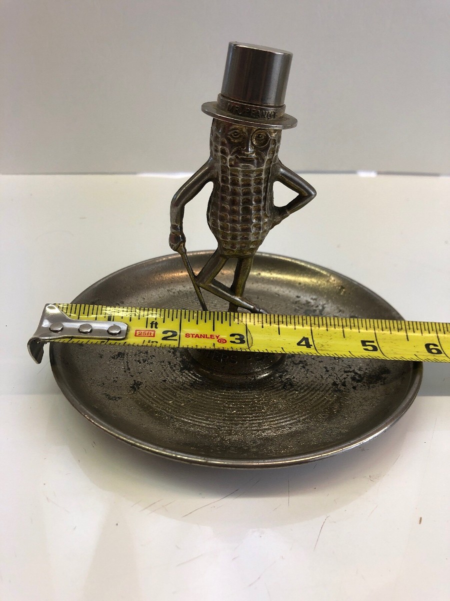 ミスターピーナッツ アッシュトレイ 灰皿 50s MR PEANUT Planters Peanuts Ashtray Mr Peanut 1956 ash tray candy dish