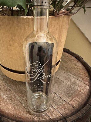 Eagle Rare 750 Ml Kentucky Straight Bourbon Empty Bottle With Cork Unwashed