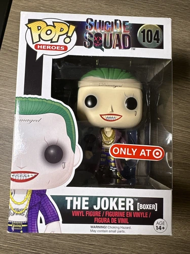 Funko POP! Heroes DC Suicide Squad #104 The Joker (Boxer) Target Exclusive