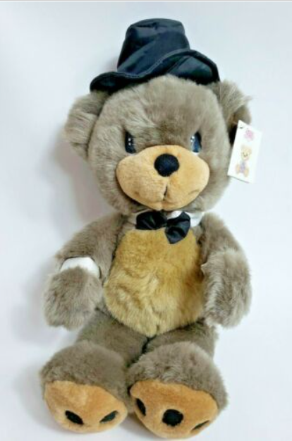 Precious Moments Groom Bear Plush Stuffed Teddy Animal 17" W / Tags ...