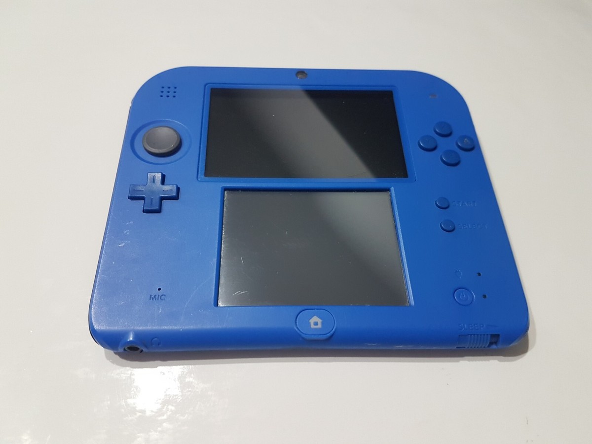 Nintendo 2DS Electric Blue [Console & Charger!] [Tested!] | eBay