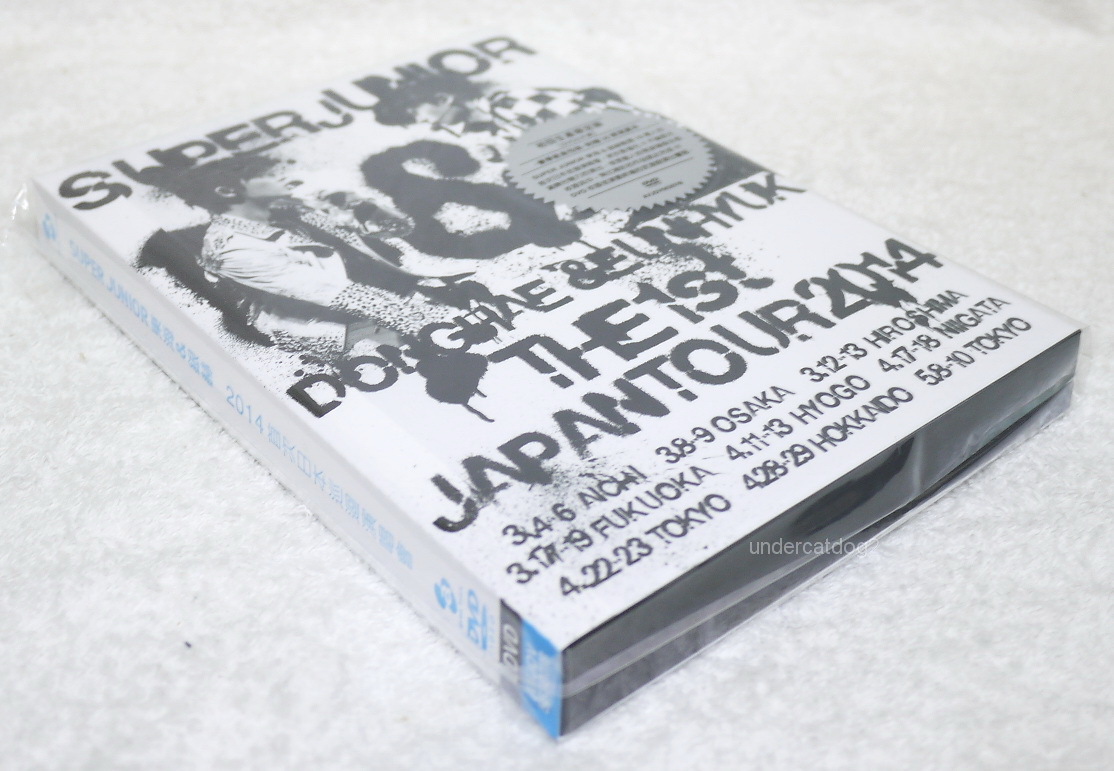 SUPER JUNIOR D&E THE 1st JAPAN TOUR 2014 Taiwan Ltd 2-DVD (DONGHAE