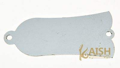 Chrom Metall Blank Truss Rod Cover 2 Loch passt Gibson Style Les Paul