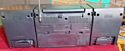 80s Sony CFS-W455 Stereo Double Cassette & Radio Boom Box