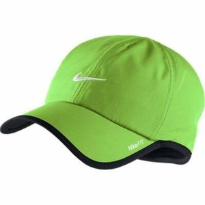 nike neon green hat