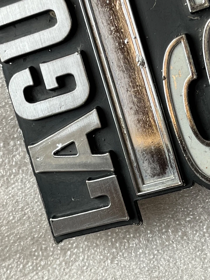 1973 1974 1975 Chevrolet Laguna S-3 Grille Emblem 9735175/A12642  #4236 - Image 4 of 4