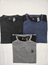 New Spyder Active Men's Short Sleeve Tee T - Shirt Sport Activewear Great Gift