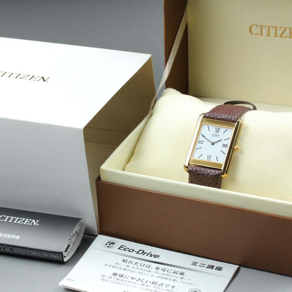 CITIZEN STILETTO Eco-Drive G820-T001700 Roman Tank So… - Gem