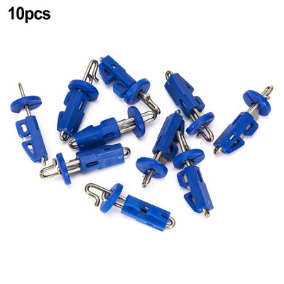 10pcs Fishing Bait Hook Quick Release Clips Breakaway For Sea Fishing Rig
