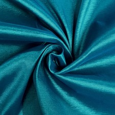Irene TEAL BLUE Stretch Taffeta Fabric for Gowns, Bridal Wear, Home Decor, Lini