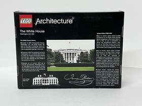 LEGO ARCHITECTURE: The White House (21006) Retired Set , Brand New
