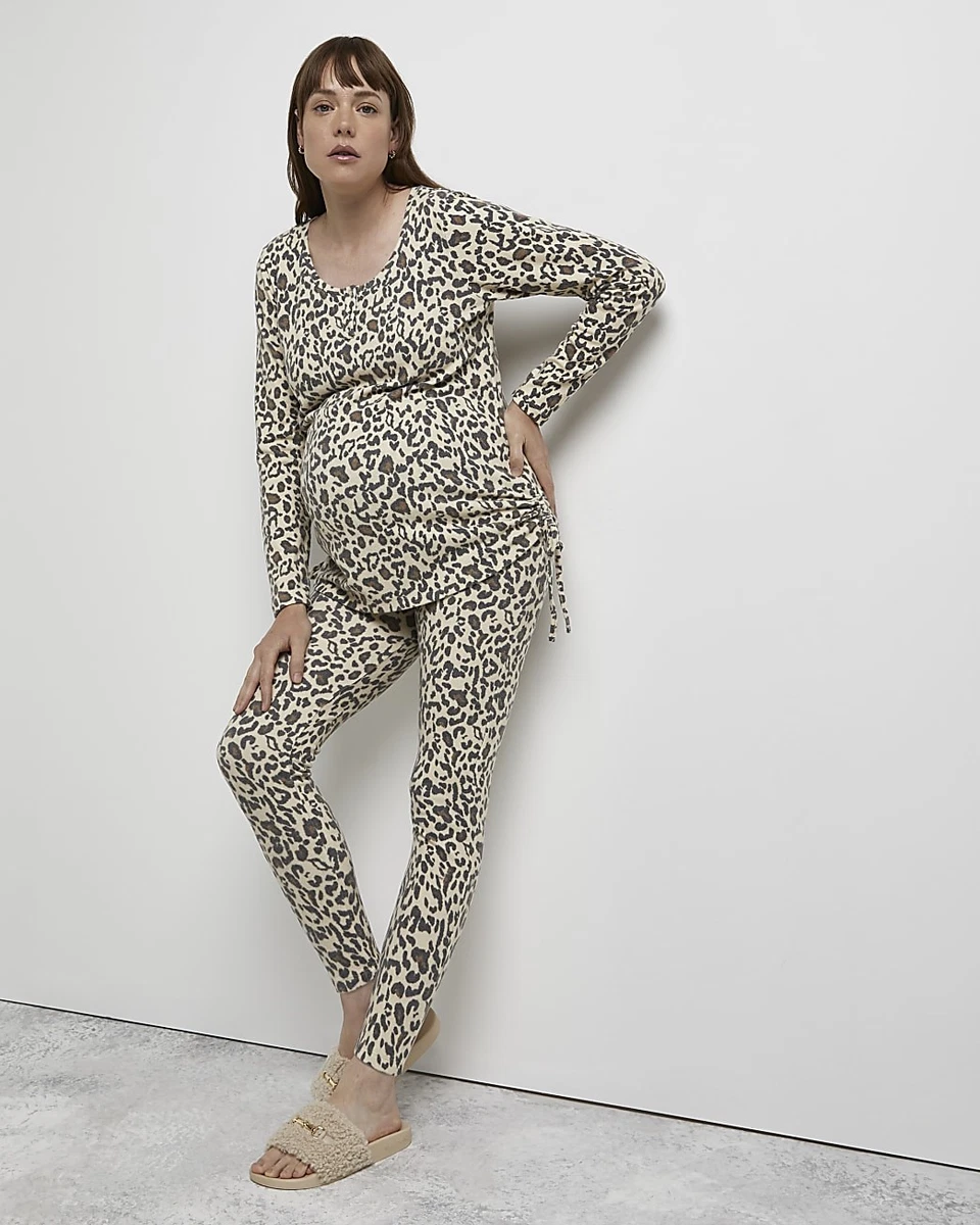 leopard print river island pjs womens