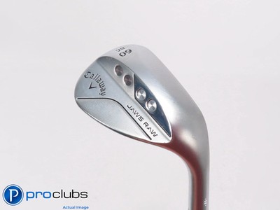 Nice Callaway JAWS RAW (8)60* Wedge C-Grind - Project X Stiff Flex Steel 503570
