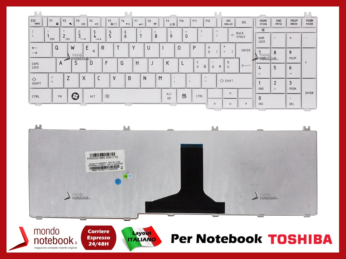 Clavier MP-06866F0-9304 pc portable Toshiba satellite L300 PSLB8E
