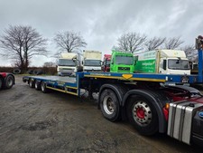 Broshuis trailer  2001.     40-60 Ft  extended  trailer   saf axel