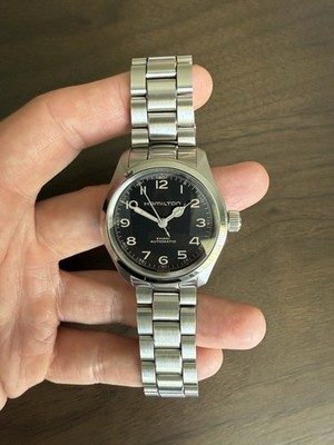 Hamilton Murph 38mm - OEM bracelet - Full Set - Warranty Card, Box, And Papers