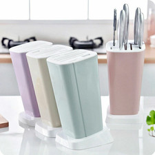 NEW PP Material Kitchen Knife Holder Block Display Stand Organizer