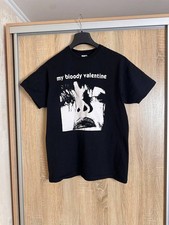 Camiseta My Bloody Valentine 00s Band Camiseta Vintage Rock Para Hombre Talla L Negra