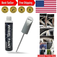 Universal Silver Rim Touch Up Paint Pen – Quick Scratch Repair Solution