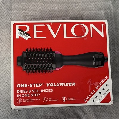 Revlon One-Step Volumizer Hair Dryer 2.8'' Oval Brush Black/Pink