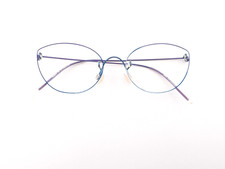 Lindberg Eyeglasses, Frames Only, Purple/Blue, Cat-Eye, Titanium, Denmark
