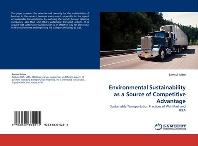 Environmental Sustainability as a Source of Competitive Advantage Samsul Islam