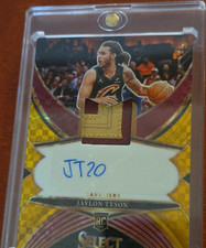 Panini 2024-25 Select Jaylon Tyson RC Gold Disco Patch /10 RJA-TYS Cavaliers