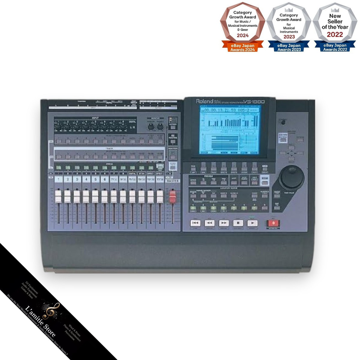 Roland VS-1880 Digital Studio Workstation Recorder Mixer FX 24-Bit