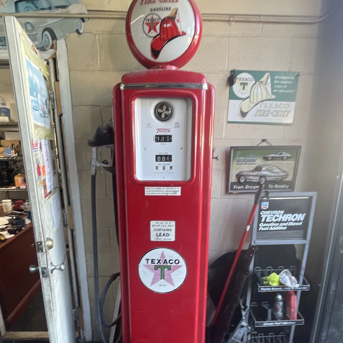 Texaco Gas Pump In Collectible Gas Pumps & Fueling Systems for