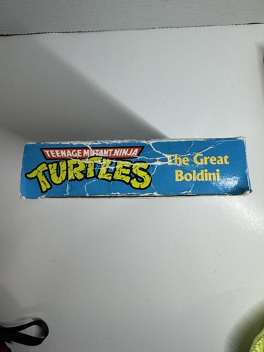 Teenage Mutant Ninja Turtles The Great Boldini VHS Burger King Sky Turtles 1990 - Picture 4 of 8