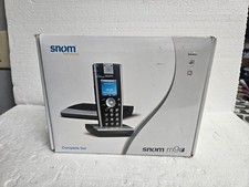 Snom M9R VoIP Cordless Business Phone Handset Base Station Complete Set