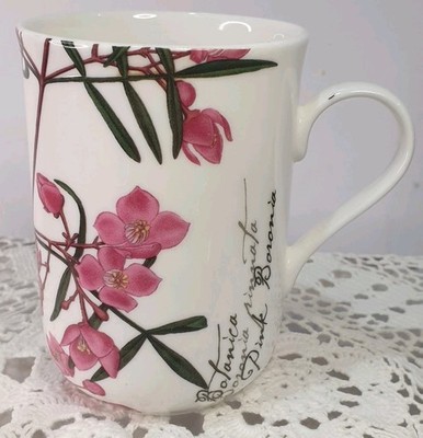 Maxwell & Williams Mug The Gardens Table Pink Boronia Fine Bone China 2005