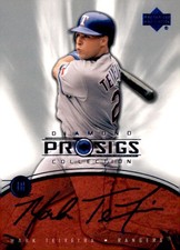 2004 Upper Deck Diamond Collection Pro Sigs #55 Mark Teixeira
