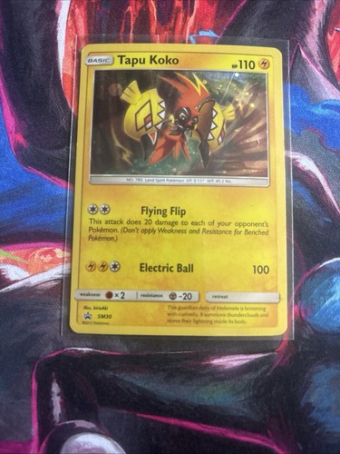 Tapu Koko SM30 Promo 2017 SM Black Star Promos Pokemon LP