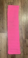 Pink Hand Made Crochet Scarf