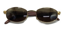 Cartier Wood Temple Sunglasses Eyewear 145b Brown size 53 21 Japan Authentic