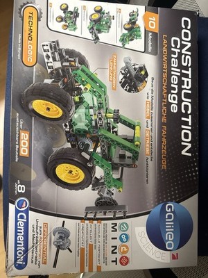 Clementoni Galileo Science Construction Challenge   LandwirtFahrzeuge ungeprüft