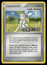 Lady Outing 87/107 Deoxys Pokemon Card Reverse Holo on eBay