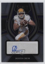2022 Panini Select Draft Picks Rookie Signatures Dustin Crum #RS-DCR Auto 0n64