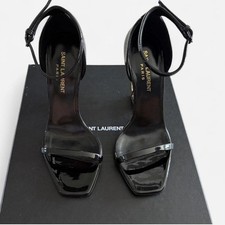 Saint Laurent Opyum 110 Patent Leather Heels ...