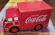 Westland Coca-Cola Delivery Truck Cookie Jar Item No 24811 Retired Good Cond. 
