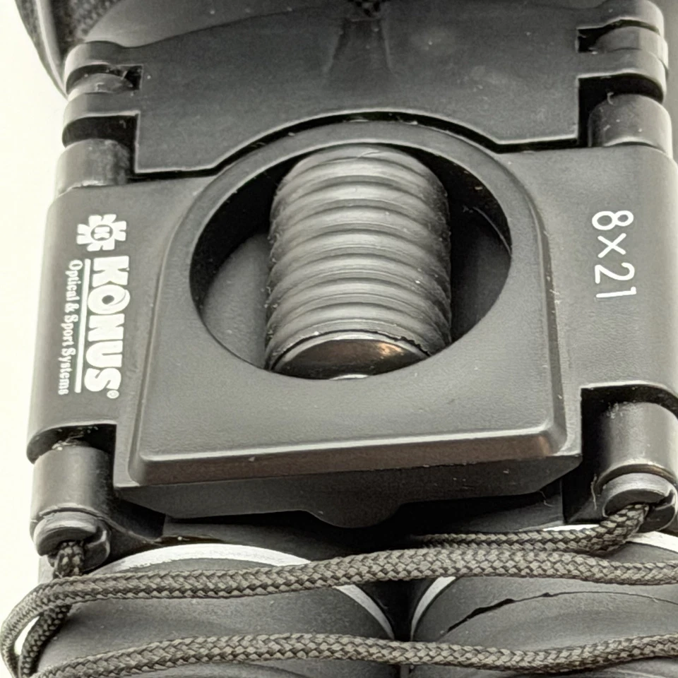 US Open 2016 Binoculars KONUS Travel Lightweight 8x21 Black with Case Compact - Image 2 of 4